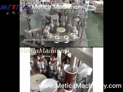 Maszyna do napełniania i zamykania rur z tworzywa sztucznego 1,5 kW do dezynfekcji rąk