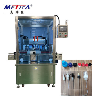 Automatyczna liniowa maszyna zamykająca METICA do plastikowych butelek 2000-6000bph